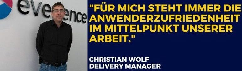 Christian Wolf, Delivery Manager everience Germany GmbH