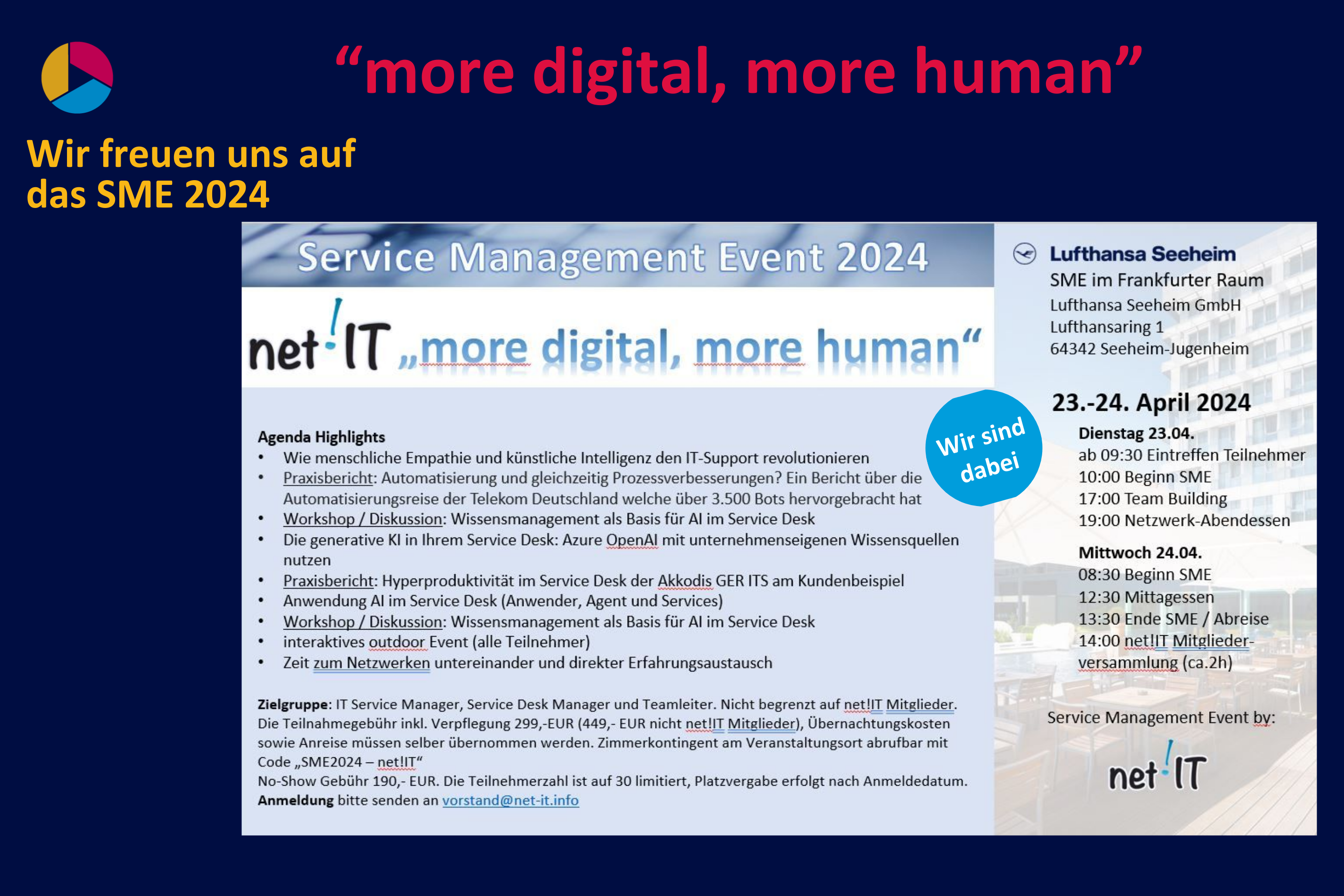 More Digital More Human, everience ist dabei