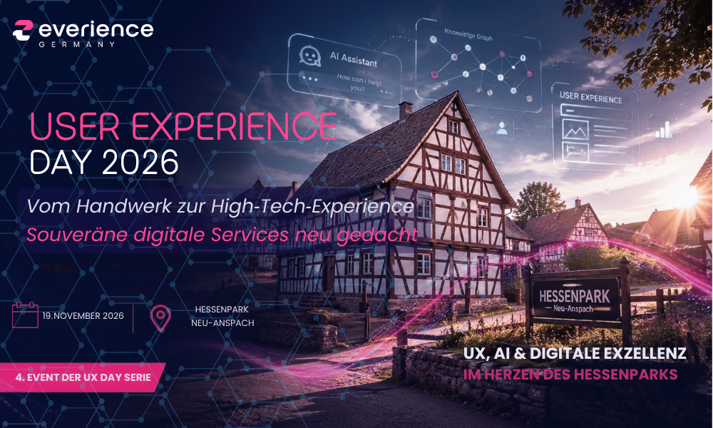 UX Day 26 titelbild mit Text